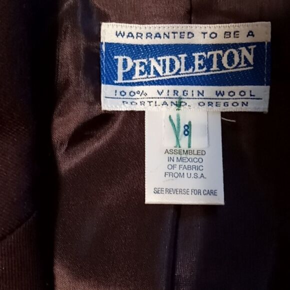 Vintage Pendleton Dress Suit - Picture 6 of 7